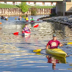 Kayaking Tawas River