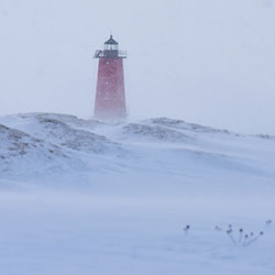 Manistique Breakwater Light