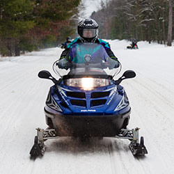 Snowmobiling Houghton Lake