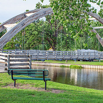 Au Gres Pedestrian Bridge