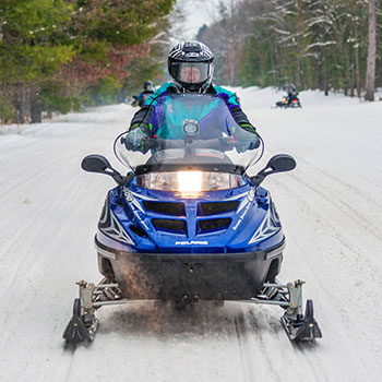 Snowmobiling Houghton Lake