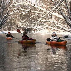 Winter Kayaking